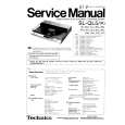 Cover page of TECHNICS SLQL5 Service Manual