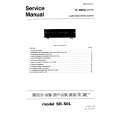 Cover page of MARANTZ SR50L Service Manual