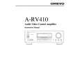 Cover page of ONKYO A-RV410 Owner's Manual