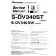 Cover page of PIONEER S-DV340ST/XTW/EW Service Manual