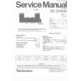Cover page of TECHNICS SECH540 Service Manual