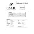Cover page of SANSUI P-2000 Service Manual