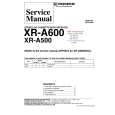 Cover page of PIONEER XRA500 Service Manual