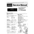 Cover page of CLARION PU-9206A Service Manual