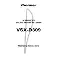 Cover page of PIONEER VSX-D409/KCXJI Owner's Manual