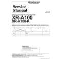 Cover page of PIONEER XR-A100-K Service Manual