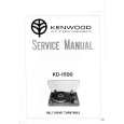 Cover page of KENWOOD KD-1500 Service Manual