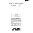 Cover page of ONKYO A-RV410 Service Manual