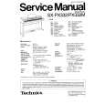 Cover page of TECHNICS SXPX332M Owner's Manual