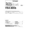 Cover page of PIONEER VSA805S Service Manual