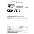 Cover page of PIONEER CLD-V870 Service Manual