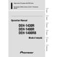 Cover page of PIONEER DEH-1400RB/X1P/EW Owner's Manual
