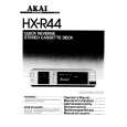 Cover page of AKAI HX-R44 Owner's Manual