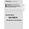 Cover page of PIONEER KEH-P6021R/XN/EE Owner's Manual