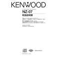 Cover page of KENWOOD NZ-07 Owner's Manual