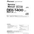 Cover page of PIONEER DEH-14/XIN/UC Service Manual