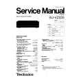 Cover page of TECHNICS SUVZ220 Service Manual