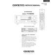 Cover page of ONKYO TX-SR800 Service Manual