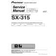 Cover page of PIONEER SX315 Service Manual