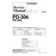 Cover page of PIONEER PD306 Service Manual