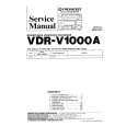 Cover page of PIONEER VDR-V1000A Service Manual