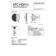 Cover page of KENWOOD KFC-HQR13 Owner's Manual