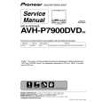 Cover page of PIONEER AVH-P7900DVD/RE Service Manual