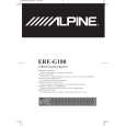 Cover page of ALPINE ERE-G180 Owner's Manual