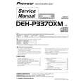 Cover page of PIONEER DEH-P3370XM Service Manual