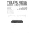 Cover page of TELEFUNKEN M935 Service Manual