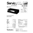 Cover page of TECHNICS RSB105 Service Manual
