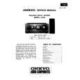 Cover page of ONKYO A-922 Service Manual