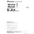 Cover page of PIONEER S-A5/XTW/E Service Manual