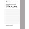 Cover page of PIONEER VSX-C301-S/FLXU Owner's Manual