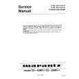 Cover page of MARANTZ CD52 Service Manual