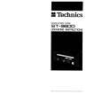 Cover page of TECHNICS ST-9600 Owner's Manual