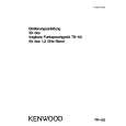 Cover page of KENWOOD TU-6 Owner's Manual
