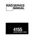 Cover page of NAD 4155 Service Manual