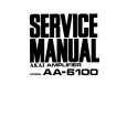 Cover page of AKAI AA-6100 Service Manual