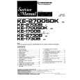 Cover page of PIONEER KE-2700B Service Manual