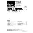 Cover page of PIONEER KEH-9261ZT Service Manual