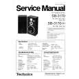 Cover page of TECHNICS SB-3170K Service Manual
