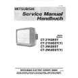 Cover page of MITSUBISHI CT2553EST Service Manual