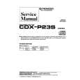 Cover page of PIONEER CDXP23S X1N/EW Service Manual