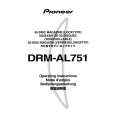 Cover page of PIONEER DRM-AL751 Owner's Manual