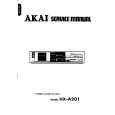 Cover page of AKAI HXA201 Service Manual
