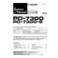 Cover page of PIONEER PD-7300 Service Manual