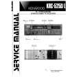 Cover page of KENWOOD KRC525D Service Manual