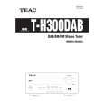 Cover page of TEAC TH300DAB Owner's Manual
