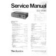 Cover page of TECHNICS SUV560 Service Manual